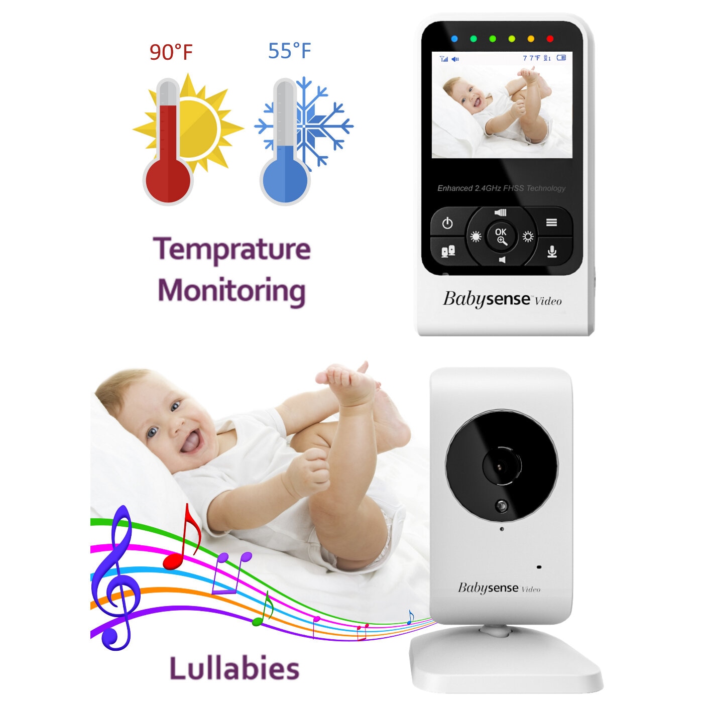 Babyvakt Babysense V24R