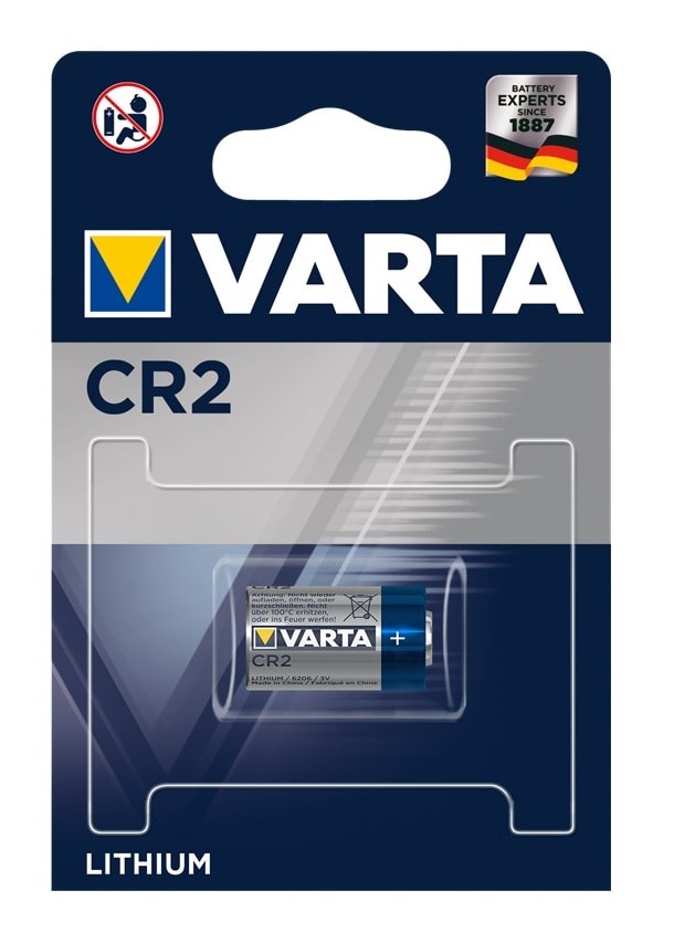 Varta Batteri Litium CR2 3V